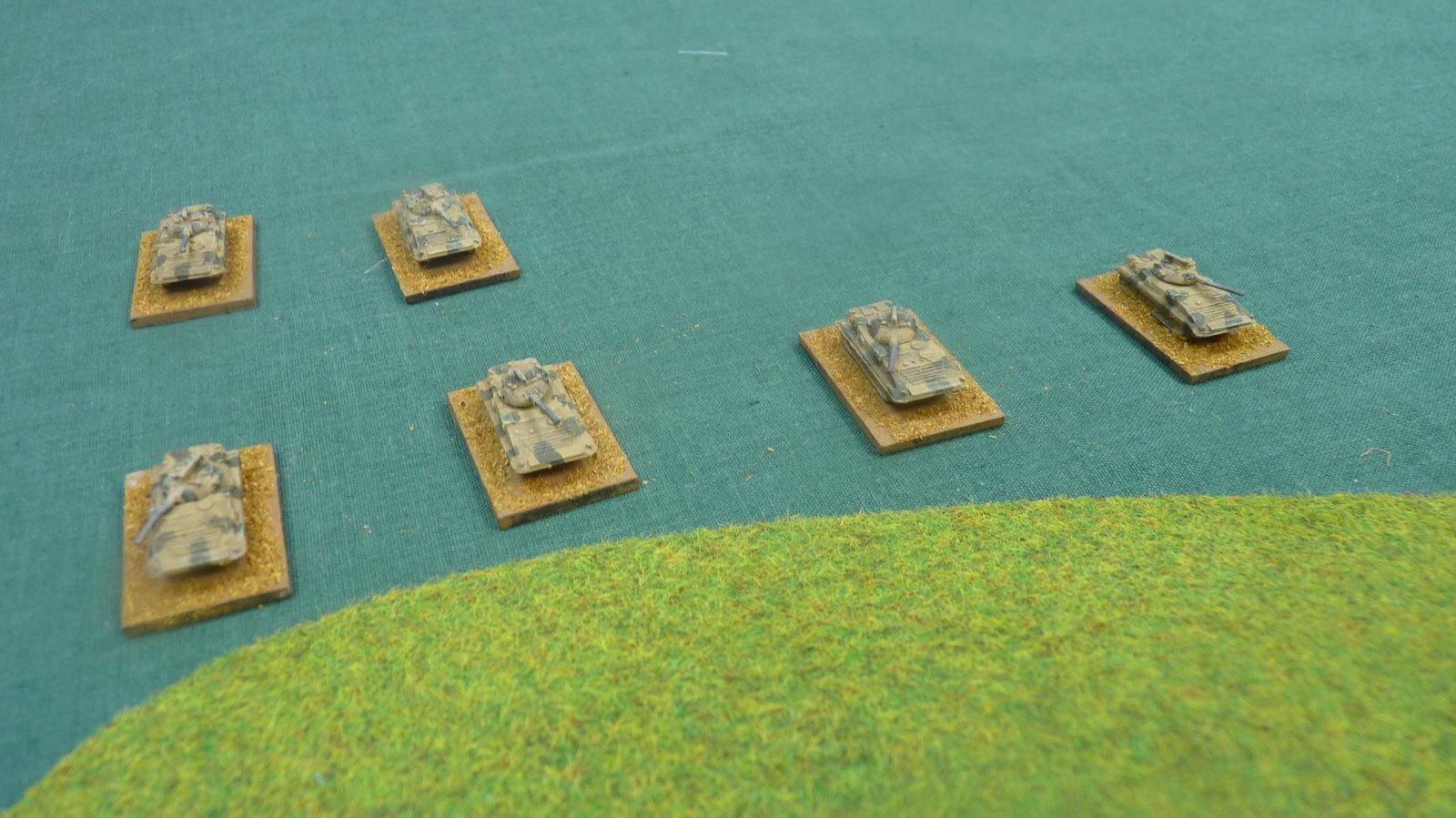 Indian Saraths advance towards the ridge